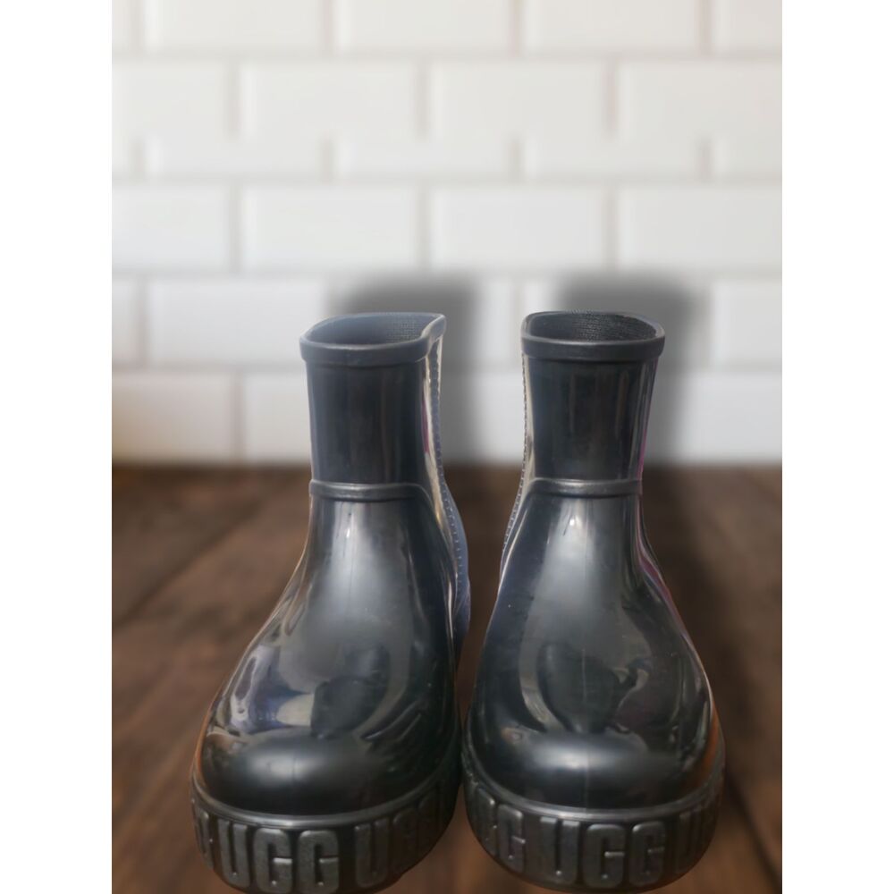 Ugg Waterproof Matte-Gloss Ankle Rain Booties